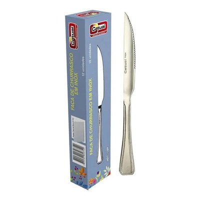 Kit 12 Facas de Mesa Churrasco
